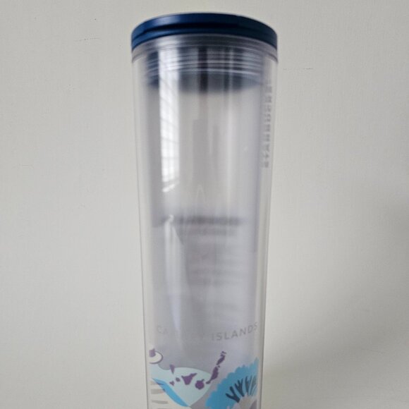 NEW STARBUCKS You Are Here Canary Islands Double Wall Tumbler w/SKU 16floz/473ml - Picture 1 of 7
